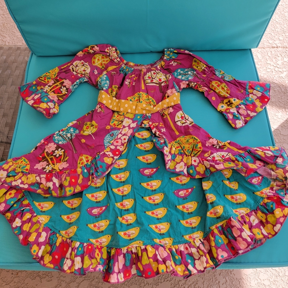 Jelly the Pug Ruffled Dress